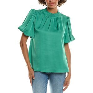 Luxe Always Womens  Top, Green